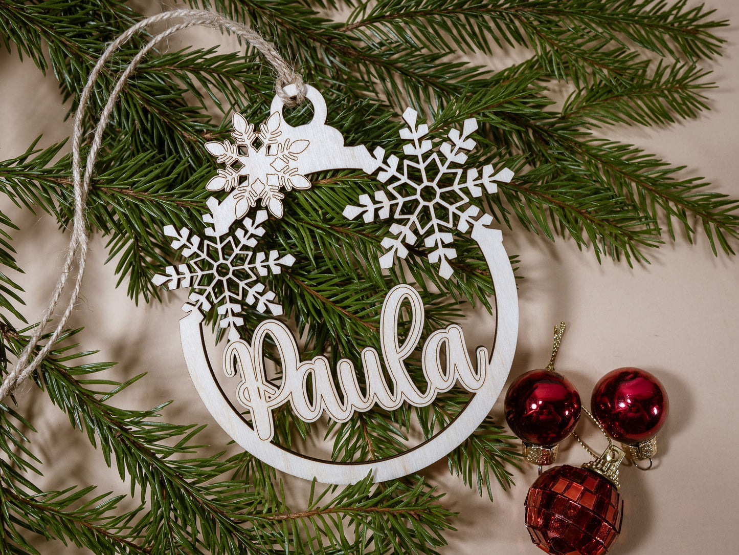 Personalized Christmas tree Ornament
