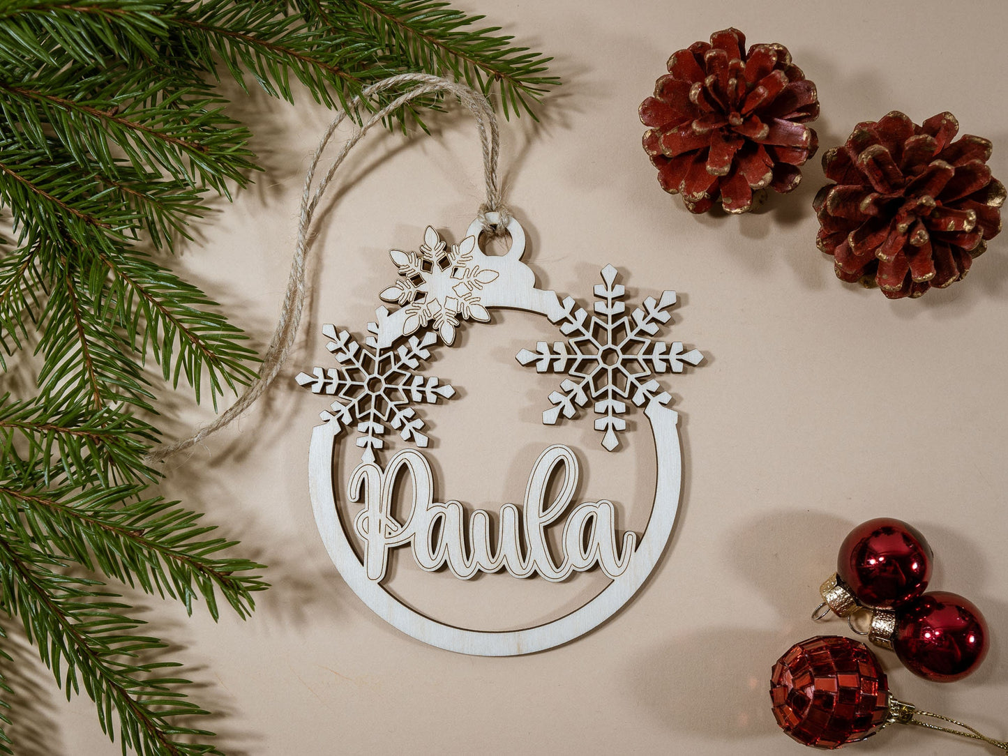 Personalized Christmas tree Ornament