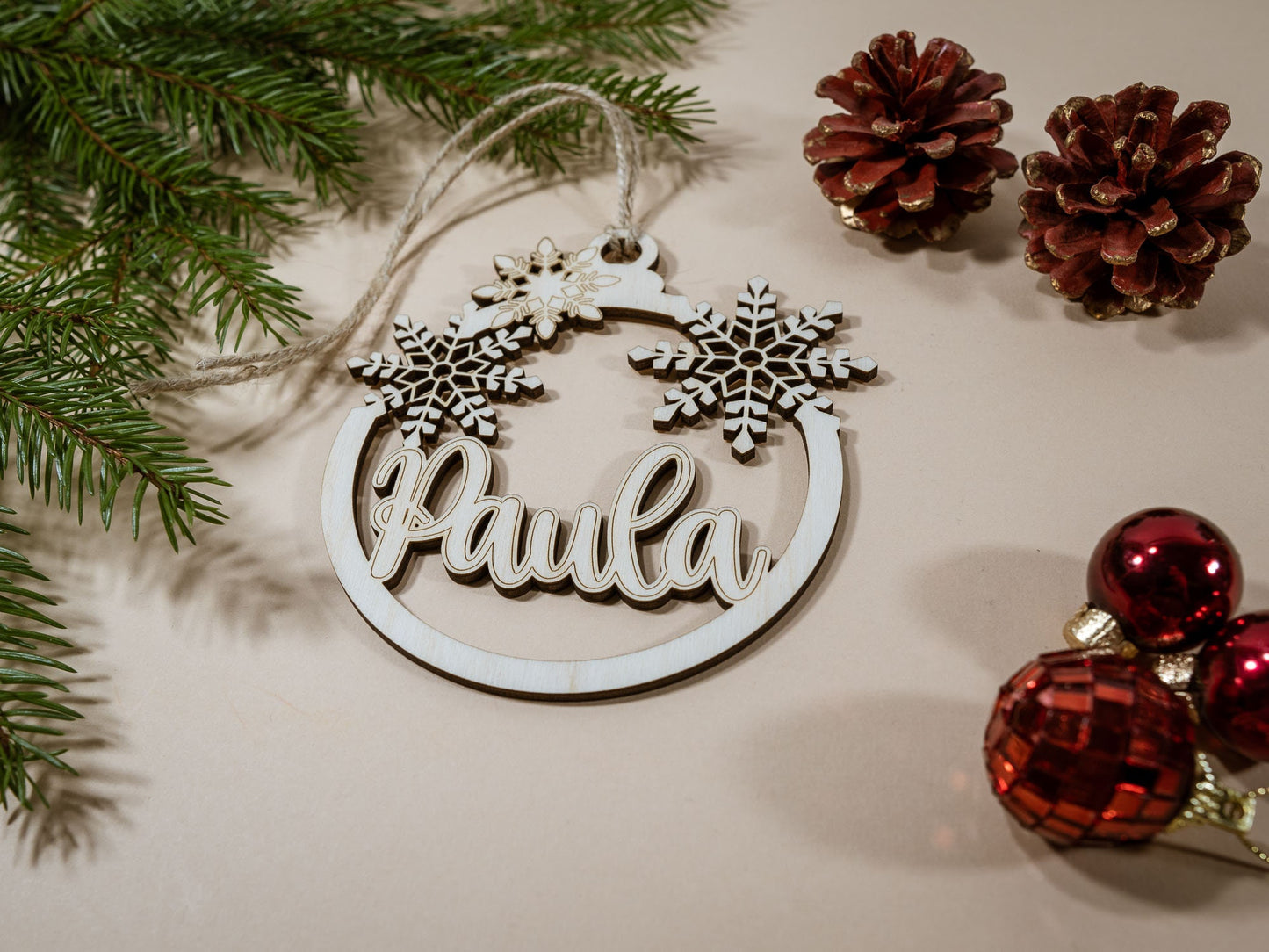 Personalized Christmas tree Ornament