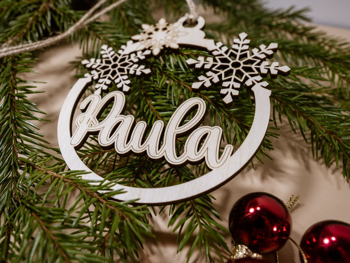Personalized Christmas tree Ornament