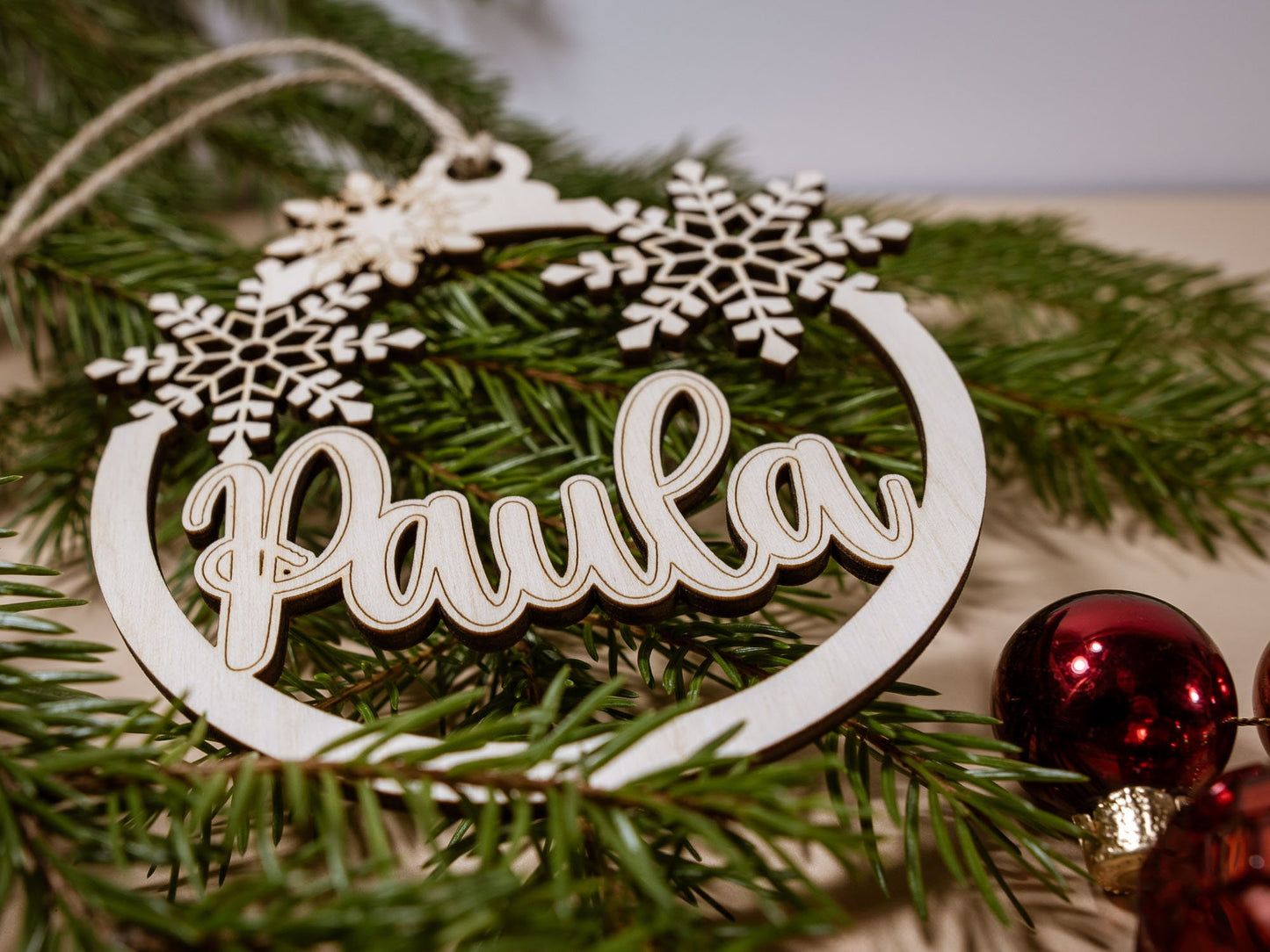 Personalized Christmas tree Ornament