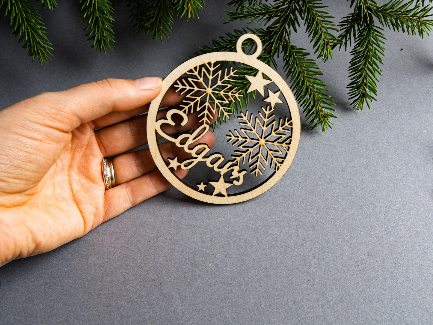 Personalized Christmas tree Ornament